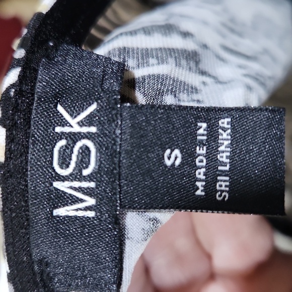 MSK SZ S Halter Dress - Picture 7 of 9